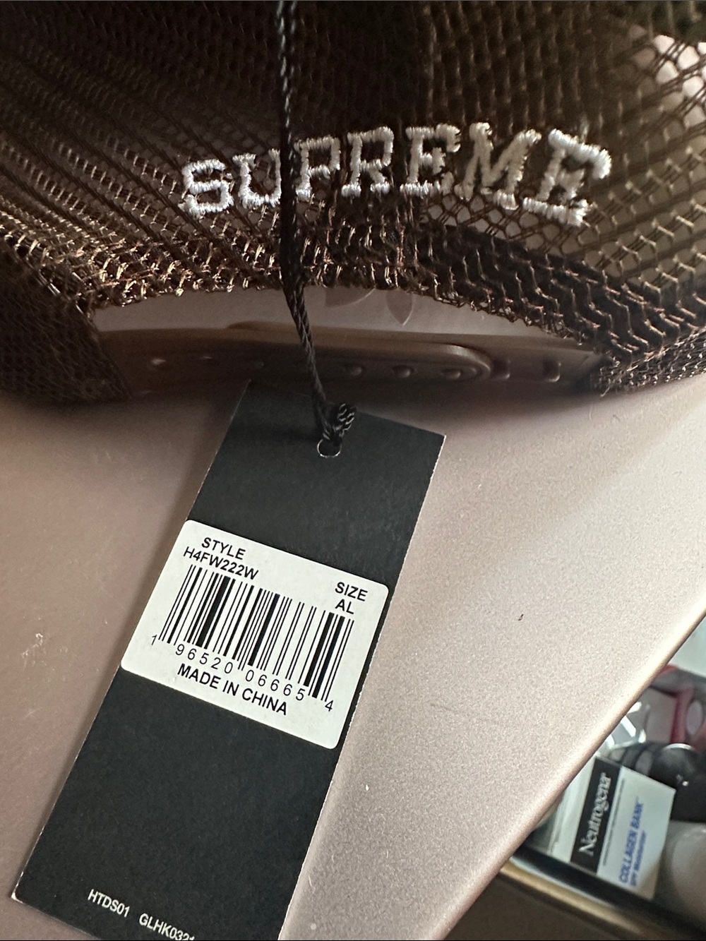 Dickies Supreme Brown Corduroy Trucker Hat - Picture 2 of 2